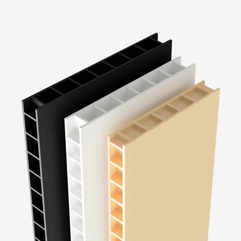 Kunststoff Hohlkammerplatten aus Polyethylen oder Polypropylen